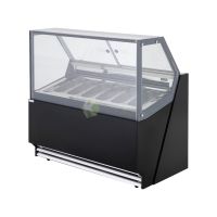 Gelato Display Freezer 84 L - Black Color From PIOKIT
