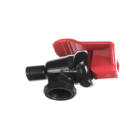 Bunn Faucet Assembly with Red Handle, Hot Water