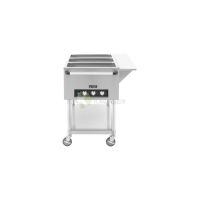 Stainless Steel Electric Warming Table – 3 Bays From PIOKIT