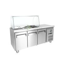 180cm 3 Door Salad Prep Refrigerator - from Piokit