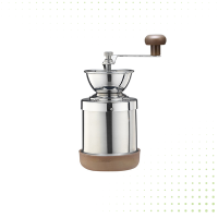 Manual Coffee Grinder - 140gm From TIAMO - Silver