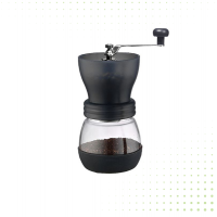 Manual Coffee Grinder - 110gm From TIAMO - Black