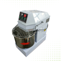 Electric Commercial Spiral Dough Mixer With 2 Speeds - 8 KG From PIOKIT - White 
