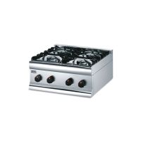 Stainless Steel Countertop Gas Boiling Top – 4 Burners
