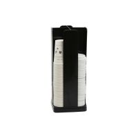 Coffee Cup Dispenser Lid Holder - Black From PIOKIT