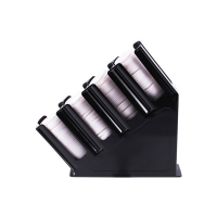 Cups and Lids Holder & Dispenser - 4 Parts From PIOKIT