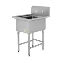 60cm Single Bowl Stainless Steel Sink Without Drainboard - from Piokit
