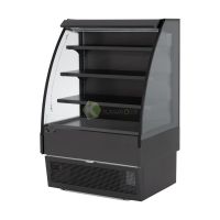 Open Front Display Refrigerator 236L – Matte Black From PIOKIT