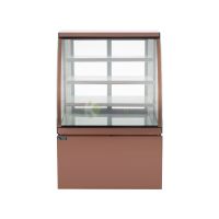Refrigerated Glass Display - 320 LT From PIOKIT - Rose Gold