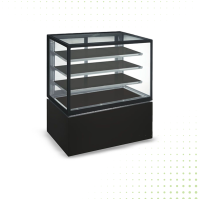 Glass Display Refrigerator - 215LT From PIOKIT – Black
