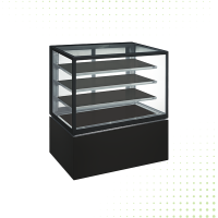 Glass Display Refrigerator - 460LT From PIOKIT - Black