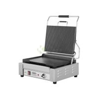 The Olimpia Range Regular Large Top Ribbed & Bottom Flat Panini Grill – 46CM From MAYFAIR