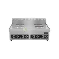 Stainless Steel Electric Plate Stove – 4 Cast Iron Plates From MAYFAIR