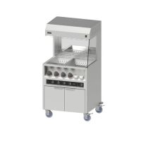 Electric Stainless Steel Free Stand Chip Warmer – 80CM From MAYFAIR