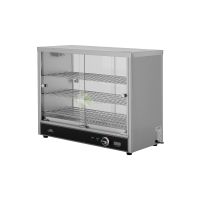 Heated Glass Display Cabinet 3 Shelves from Mayfair