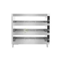 Stainless Steel Heated Showcase With 3 Decks – 150 CM From MAYFAIR
