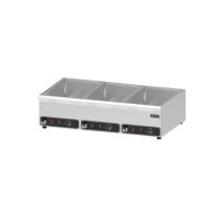 Triple Tanks Watered Heated Bain Marie With 10Cm Depth From MAYFAIR