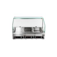 Stainless Steel Triple Heat Bain Marie - 1/1 GN Pans 150mm From MAYFAIR