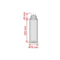 PP Food Grade Squeeze 23OZ Transparent Bottle From MAYFAIR