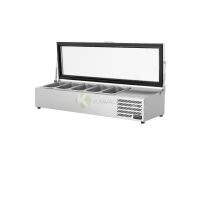 Countertop Refrigerated Gastronorm Station Type A – 129CM From MAYFAIR
