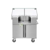 Stainless Steel Mobile Gas Crepe Station From MAYFAIR