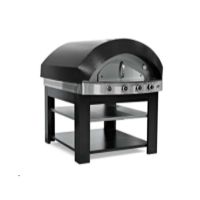 Stainless Steel Black Gas Pizza Oven D1 – 150CM From EMPERO