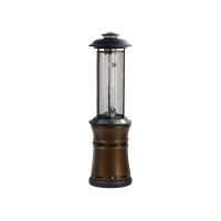 Four Seasons Courtyard Inferno Radiant Gas Patio Heater (Wooden Gold) From PIOKIT