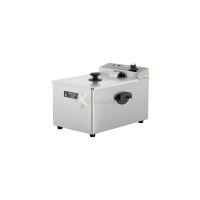 Electric Stainless Steel Single Deep Fryer - 8LT Frm PIOKIT