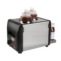 Electric Countertop Double Chocolate Sauce Warmer – 2x1LT From ROLLER GRILL