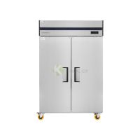 2 Doors Stainless Steel Upright Chiller Four Shelves Per Door - 1200L From PIOKIT