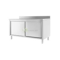 Worktop Cupboard With Sliding Doors - 150CM From TECHNOSTEEL