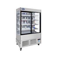 Upright Sliding Self-Closing Display Refrigerator – 4 Shelves 480LT From PIOKIT
