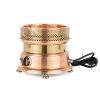 Aluminum Arabic Sand Coffee Machine - 4 Cups From JOHNY - Brown Metallic