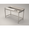 Vegetable/Fish Table With Cutting Board From Technosteel