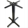 4-Prong Cast Iron Table Base with Black Powder Coating – 72cm Height, 55.5x55.5cm Base From PIOKIT