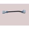 Blendtec Wire Jumper, 16AWG, Black, 4" L, 0.25" Female Tab x 0.25" Female Tab