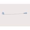 Blendtec Wire Jumper, 16AWG, Green with Yellow Stripe, 8.0" L, 1/4"