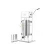 Stainless Steel Vertical Manual Sausage Filler– 15 LT From PIOKIT