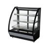 Curved Desktop Glass Display Refrigerator – 633LT From PIOKIT - Black