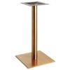 Square Outdoor Table Base Stainless Steel Copper Finish From PIOKIT