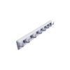Wall Mounted Pole Holder with 6 Hooks 40Cm From PIOKIT