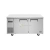 2 Door Deep Undercounter Refrigerator 150cm – 80cm Depth From PIOKIT 