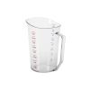 Camwear 4LT Clear Polycarbonate Measuring Cup From CAMBRO