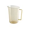 High Heat Amber Plastic Measuring Cup 4LT From CAMBRO