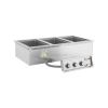 Built-In Stainless Steel Triple Food Warmer – 91CM From WELLS
