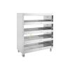 Stainless Steel Heated Showcase With 4 Decks – 150 From MAYFAIR