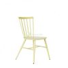 Aluminum Dinning Chair – 85CM From PIOKIT – Retro Yellow