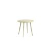 Aluminum Round Dinning Table – 80CM From PIOKIT – Retro Yellow