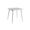 Aluminum Dinning Table – 75CM From PIOKIT - Matt White