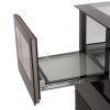 Display Refrigerator with 2 Drawers 120cm – Black From PIOKIT